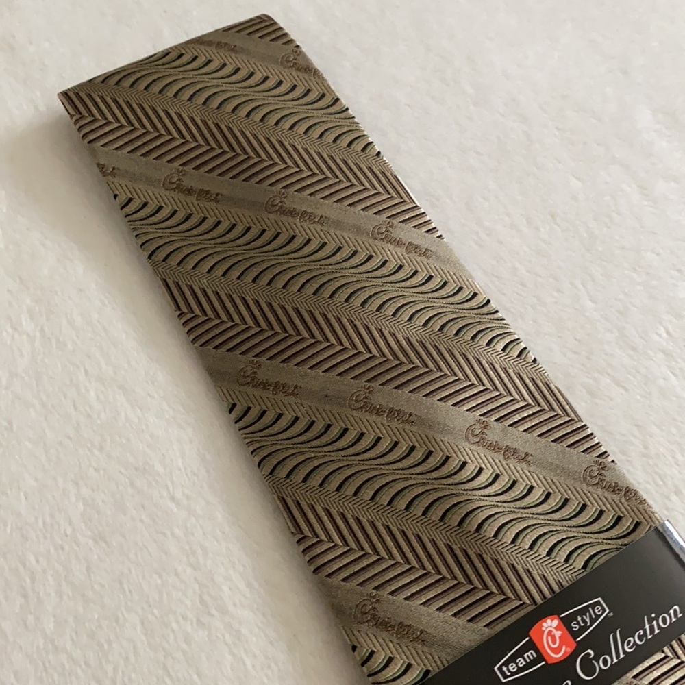 {NWT} Chick-fil-A | Houston Texas Heritage Collection Silk Tie Wide 4" TS0209 - Picture 5 of 15